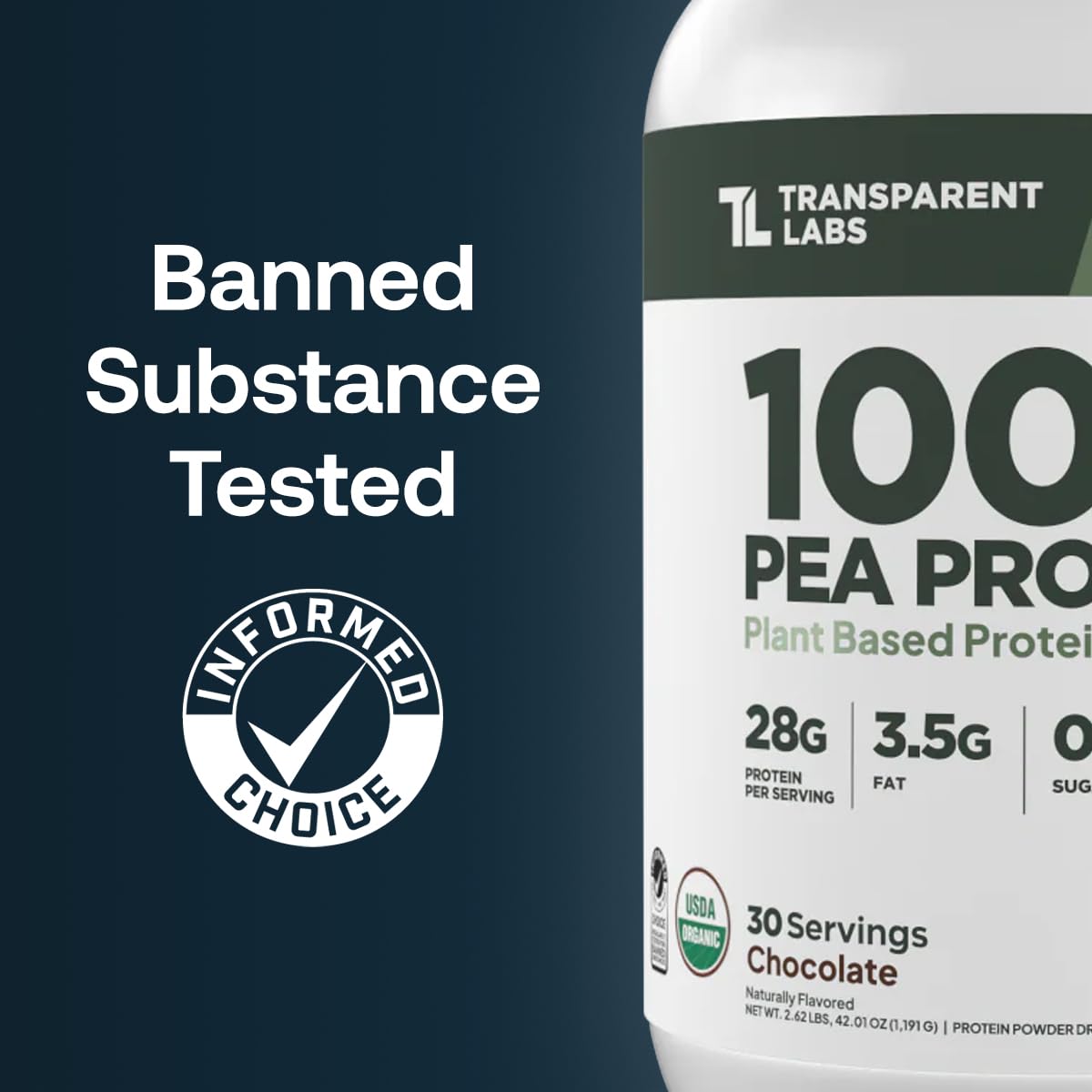 Transparent Labs polvo de proteína textura fina y fácil disolución para batidos cremosos
