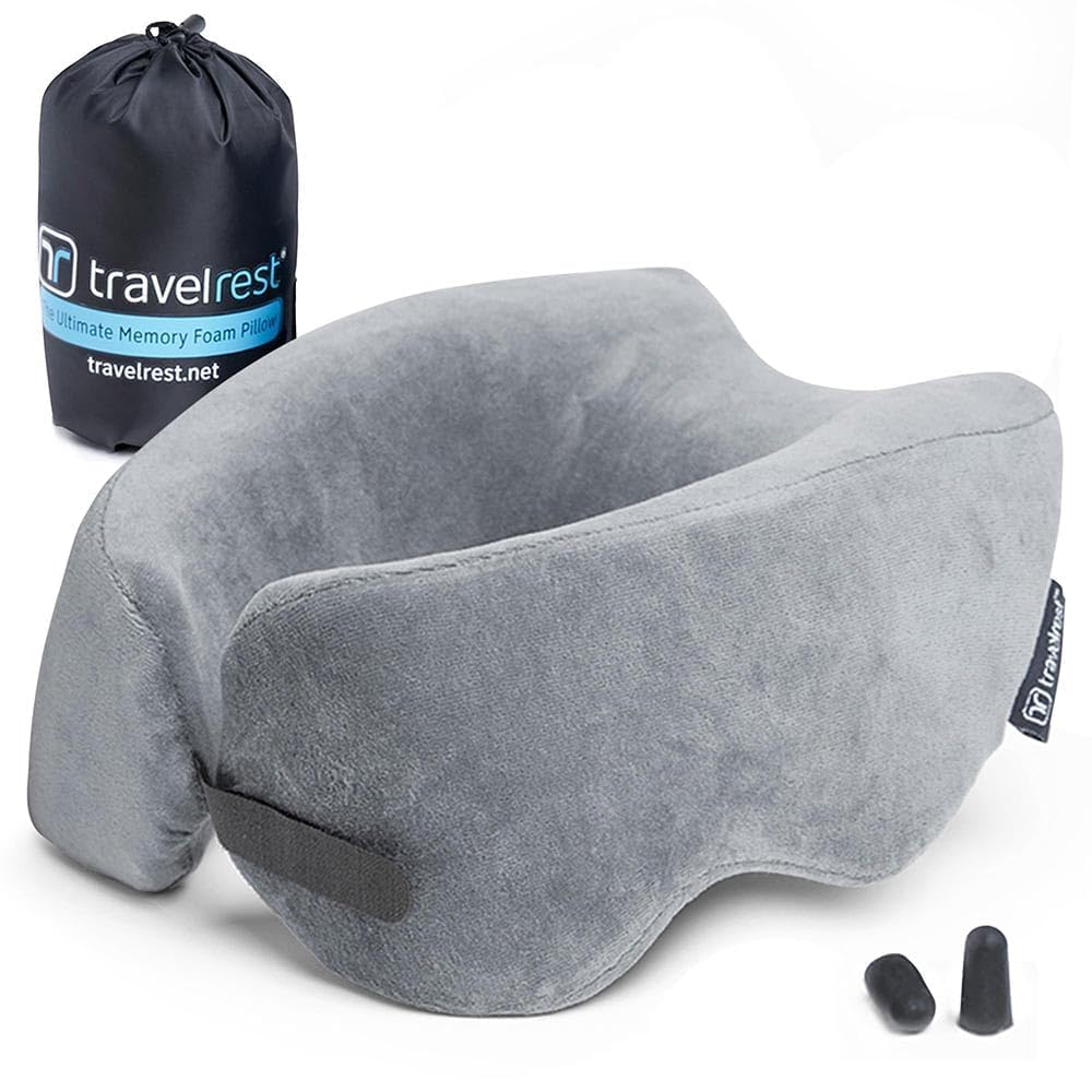 TRAVELREST accesorios con funda de velcro y tapones que facilitan el transporte