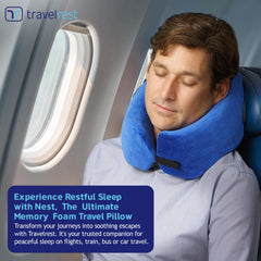 TRAVELREST comparación de tamaño con mochila para apreciar portabilidad fácil