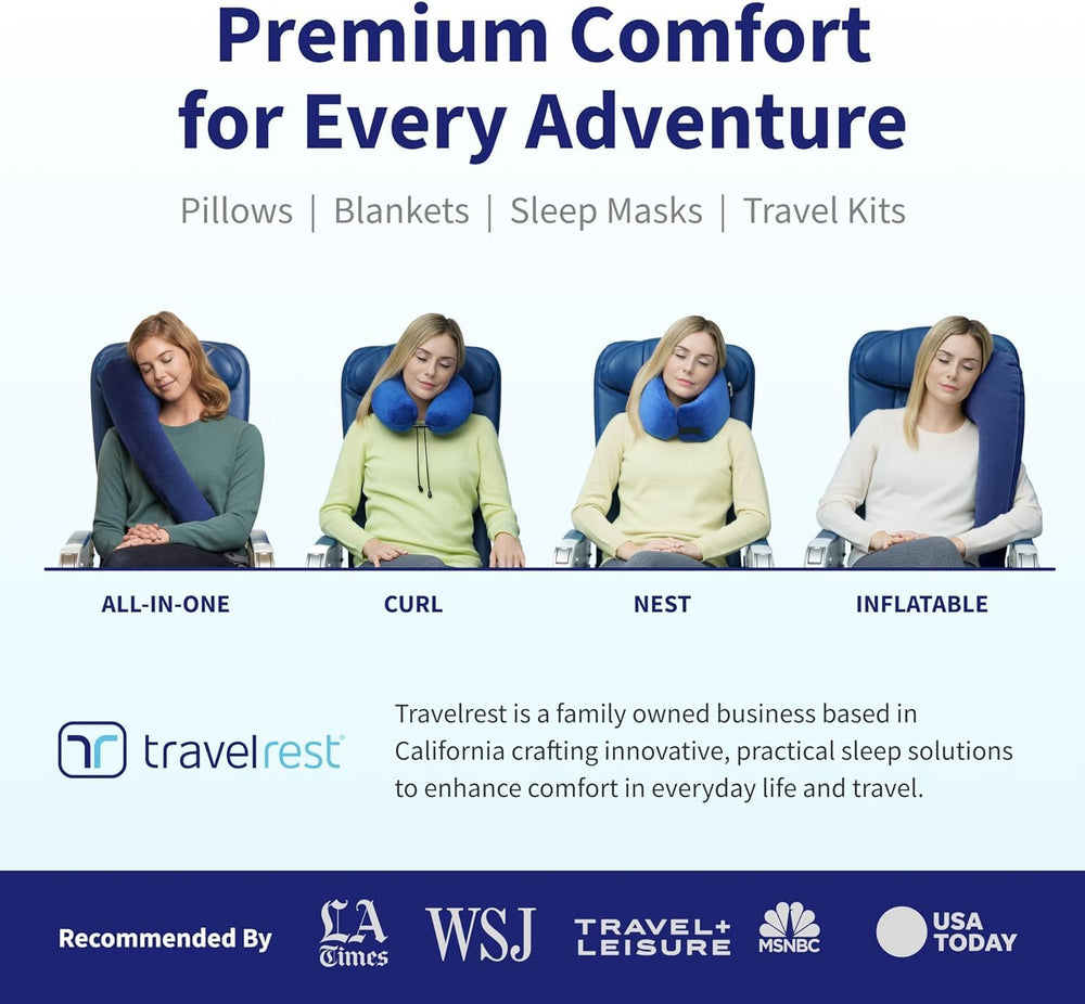 TRAVELREST detalle de costuras y cremallera que garantizan durabilidad y ajuste
