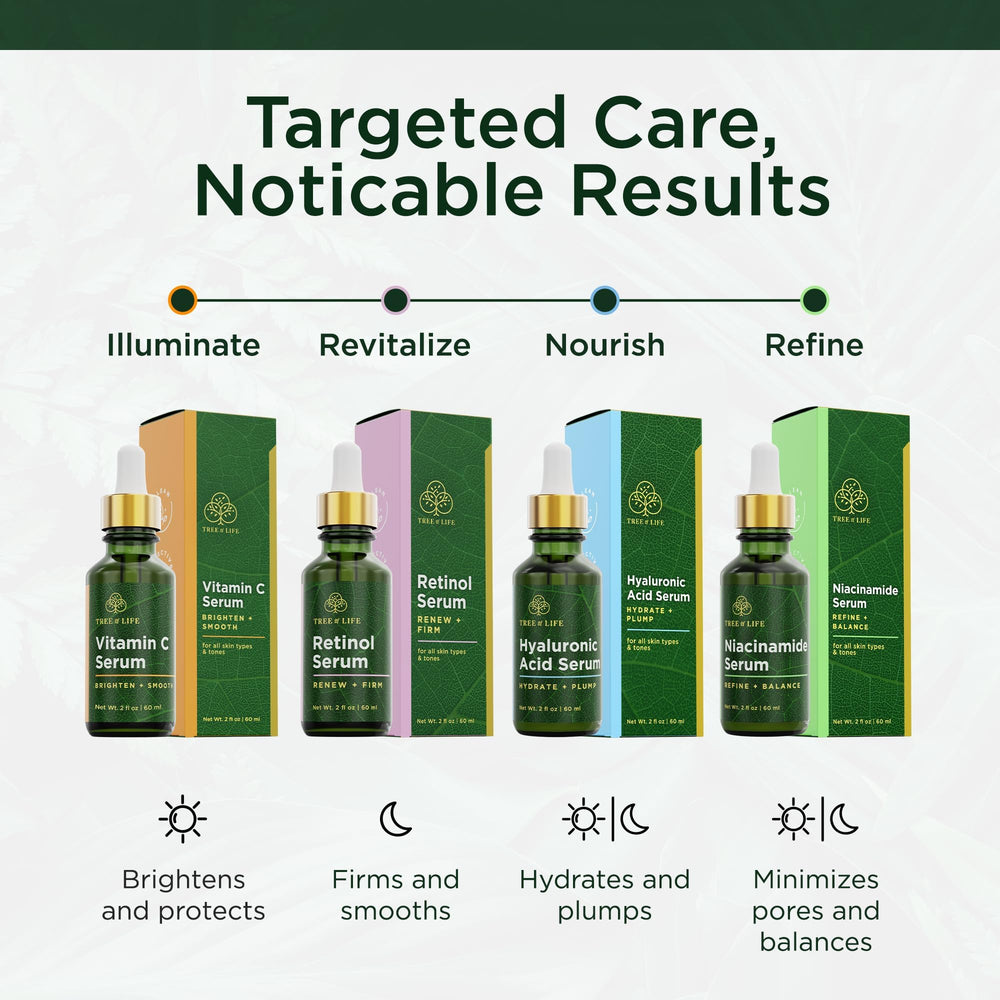Tree of Life rutina matutina con vitamina C antes del protector solar