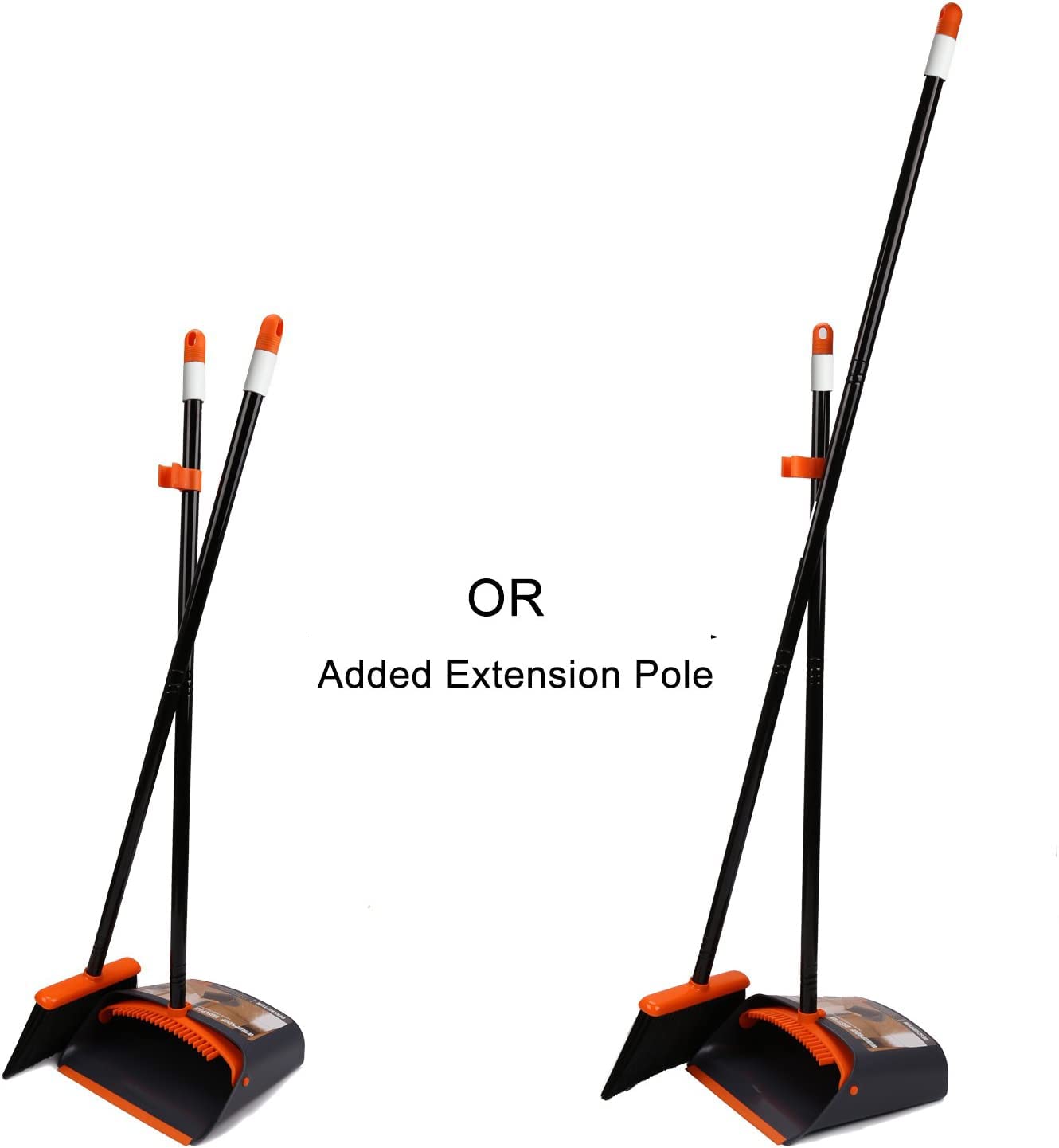 TreeLen dustpan scraper edge closeup loosening stuck debris easily