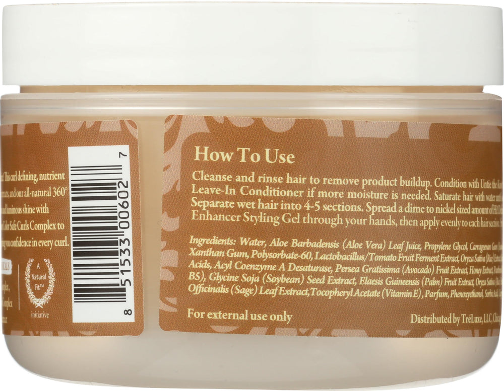 Treluxe open gel texture closeup highlighting smooth consistency and spreadability