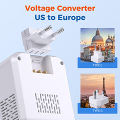 TREVOLTY puertos USB-A y USB-C PD20W, carga rápida para móviles y tablets