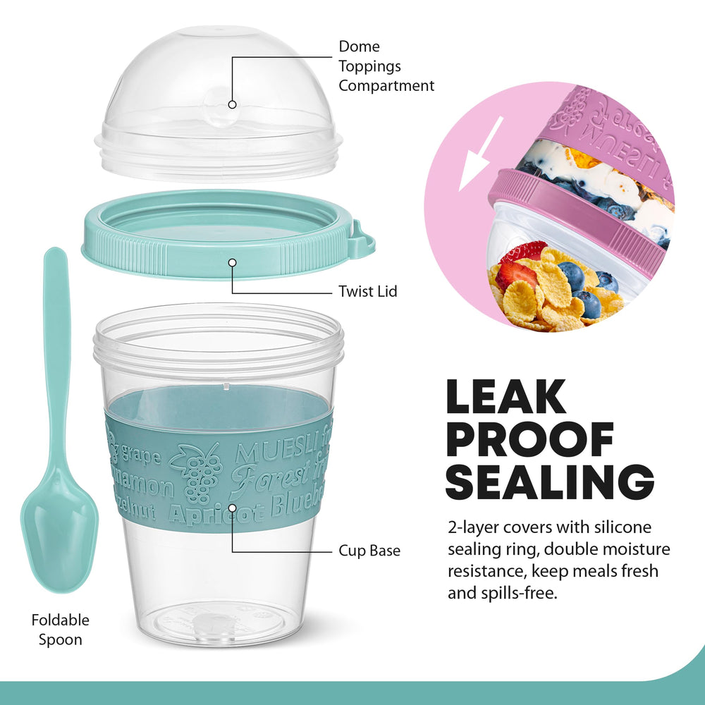 Tribello vaso en microondas y lavavajillas para limpieza sencilla