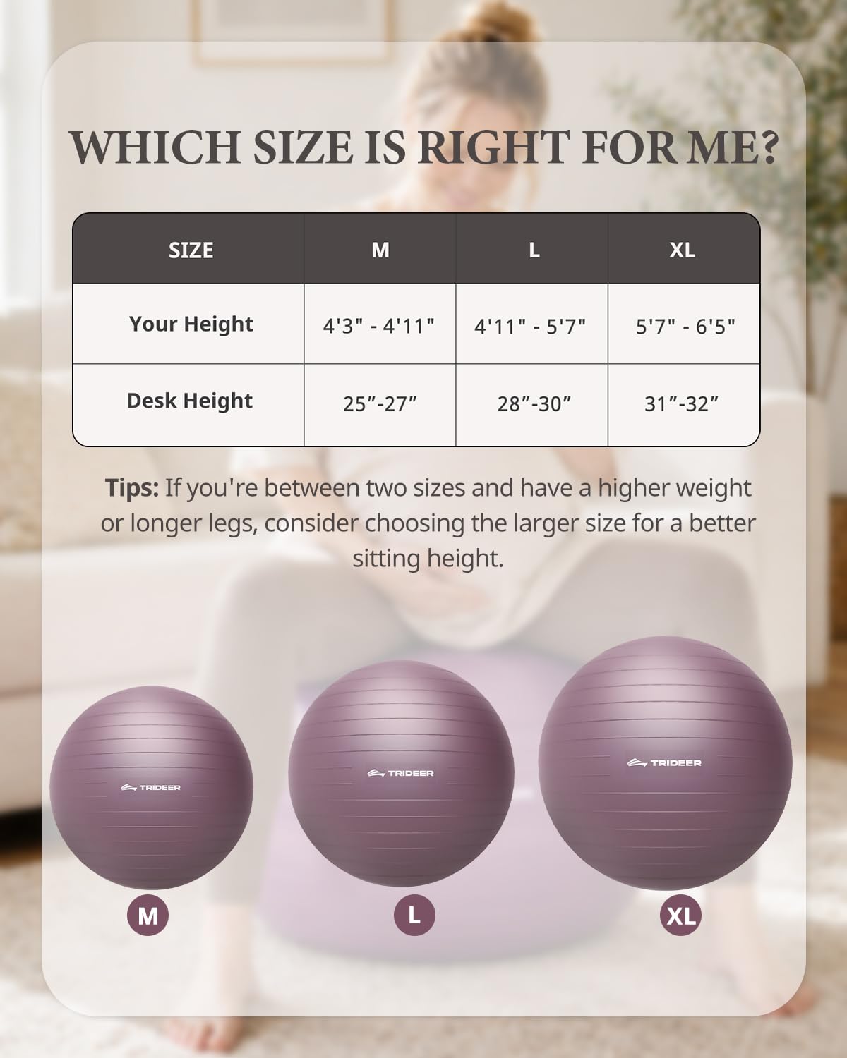 Trideer en ambiente doméstico integrado al entrenamiento y bienestar diario