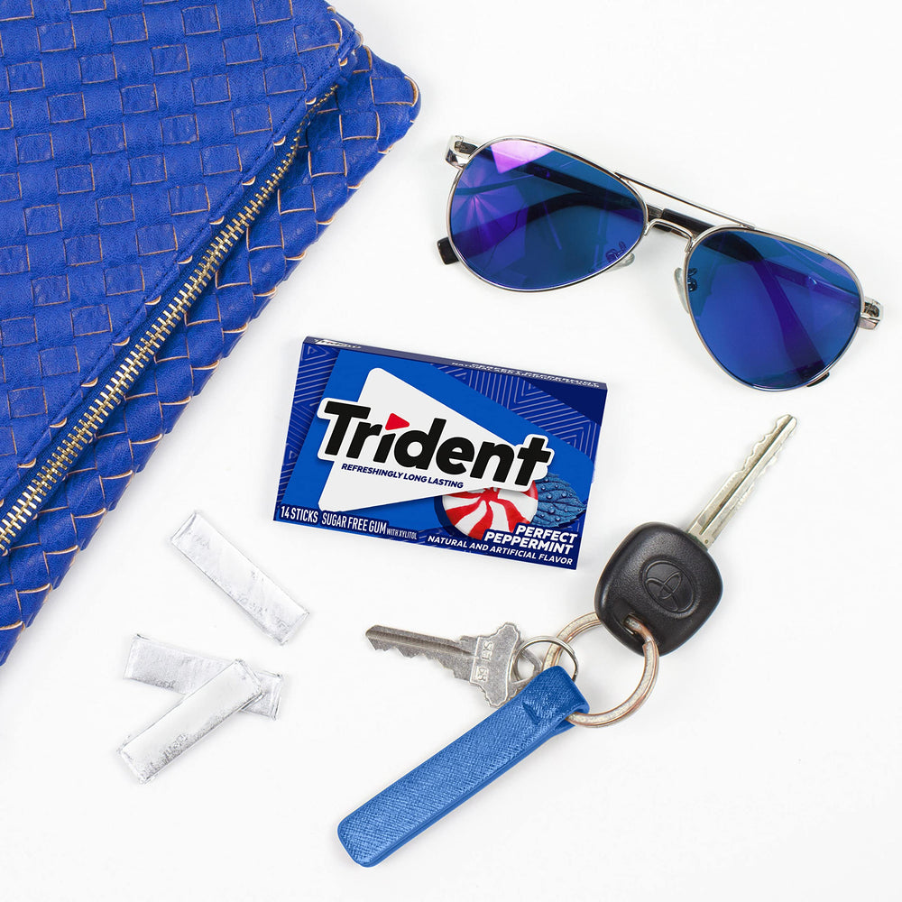 Trident chicle envuelto individualmente conservando frescura
