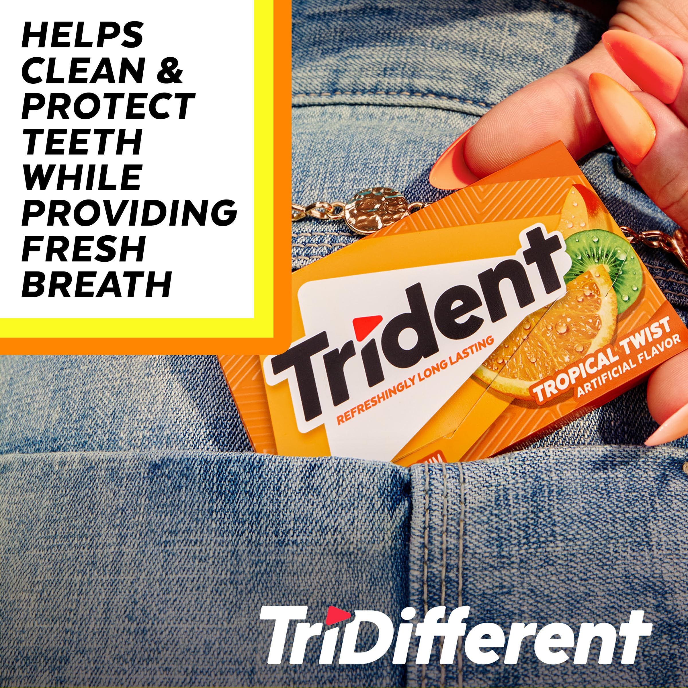 Trident pack en escritorio de oficina para reposición práctica