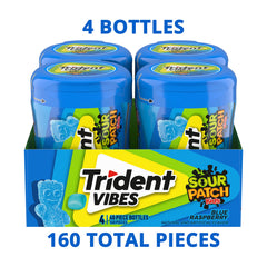 Trident bottle angled view highlighting compact shape and resealable cap for convenience