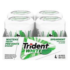 Trident bote frontal mostrando diseño y beneficio de frescura