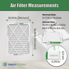 TRIGHTFILTERS primer plano de los pliegues que aumenta superficie y eficiencia