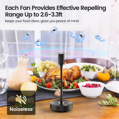 TriPole pantalla LED mostrando porcentaje de batería restante