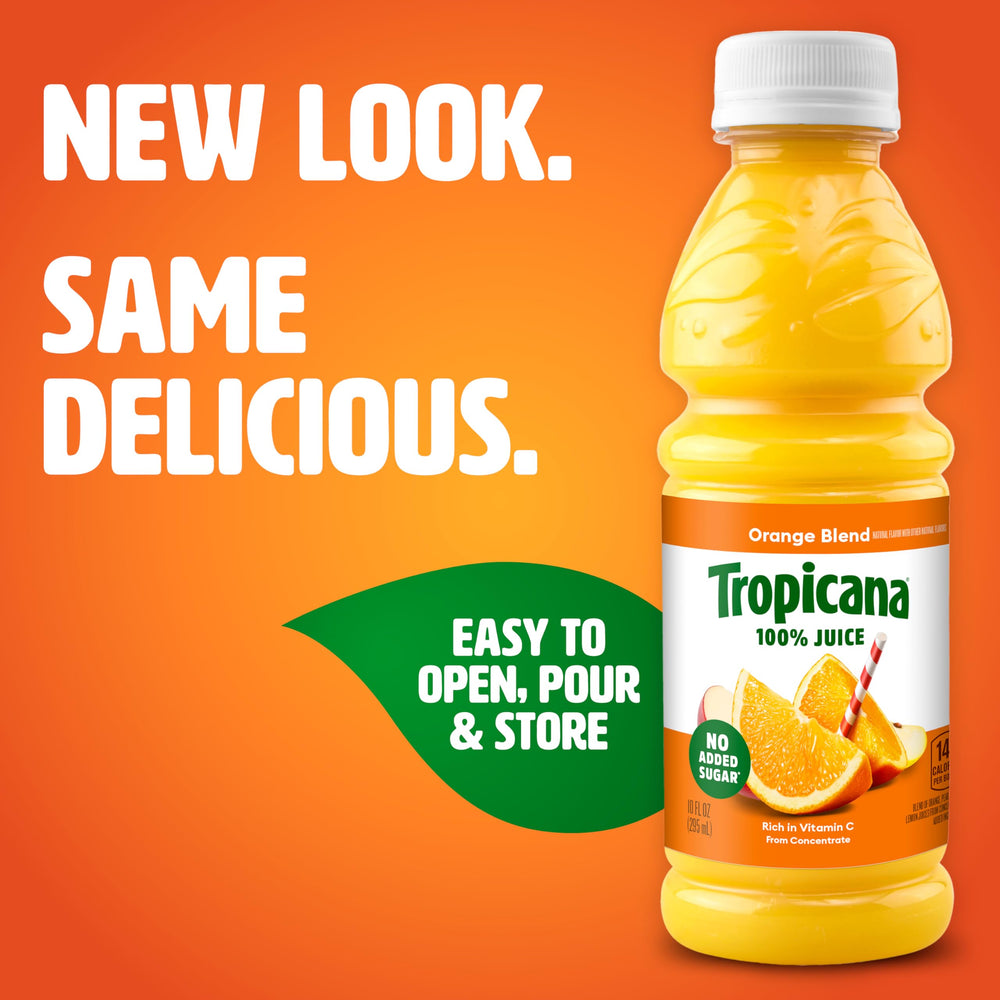 Tropicana botella individual 10 fl oz lista para llevar y consumir