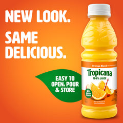 Tropicana botella individual 10 fl oz lista para llevar y consumir