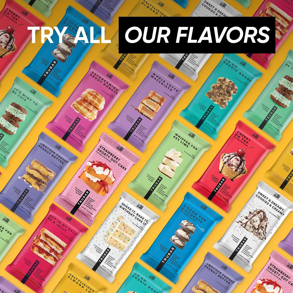 TRUBAR bar on breakfast table with coffee illustrating everyday snack versatility