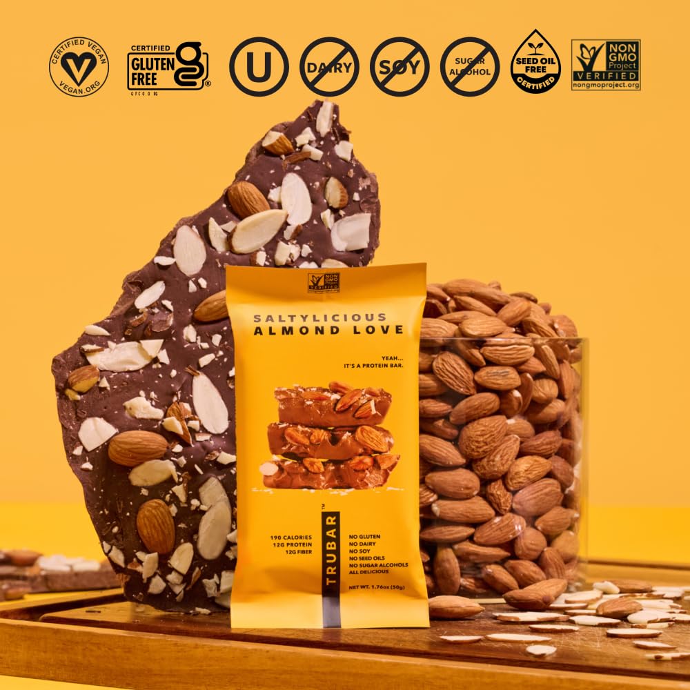 TRUBAR bars inside a backpack for grab-and-go convenience and sustained energy