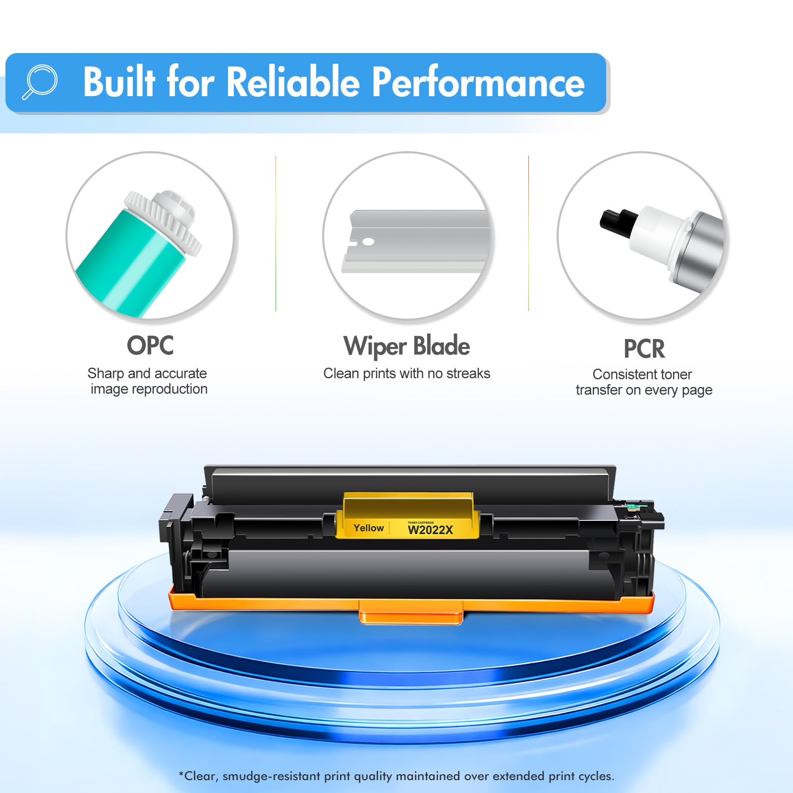 TRUE IMAGE etiqueta W2020X en cartucho indicando modelo compatible
