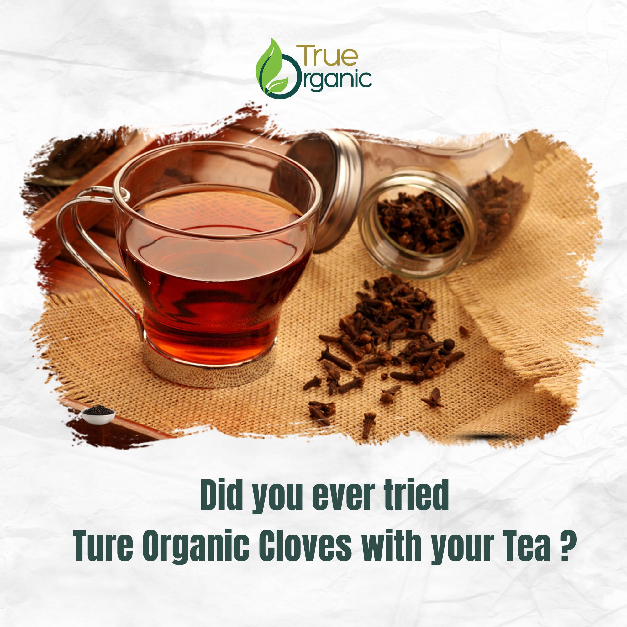 True Organic etiqueta con sellos USDA Organic y Kosher visibles