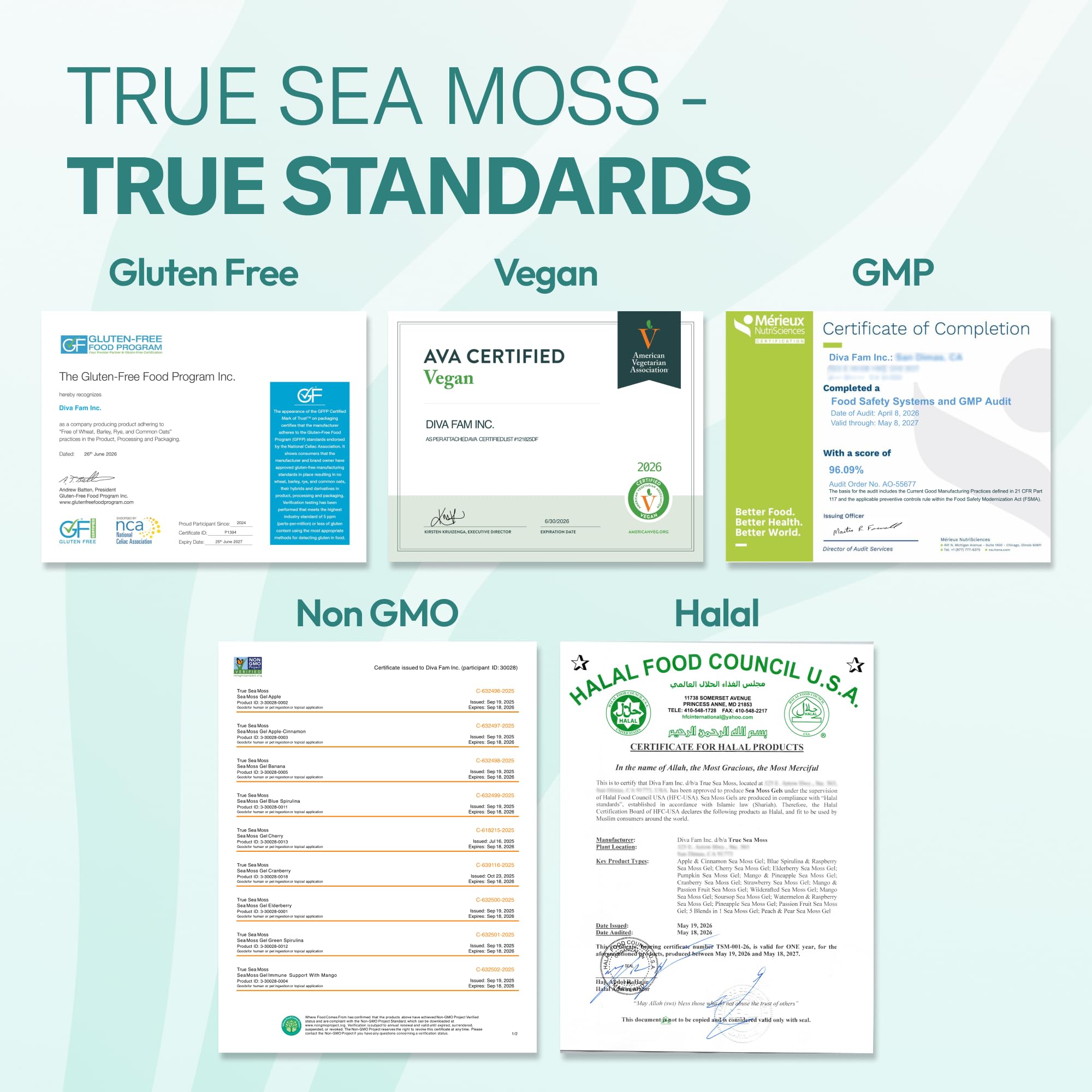 TrueSeaMoss gel mezclado en smoothie para consumo diario