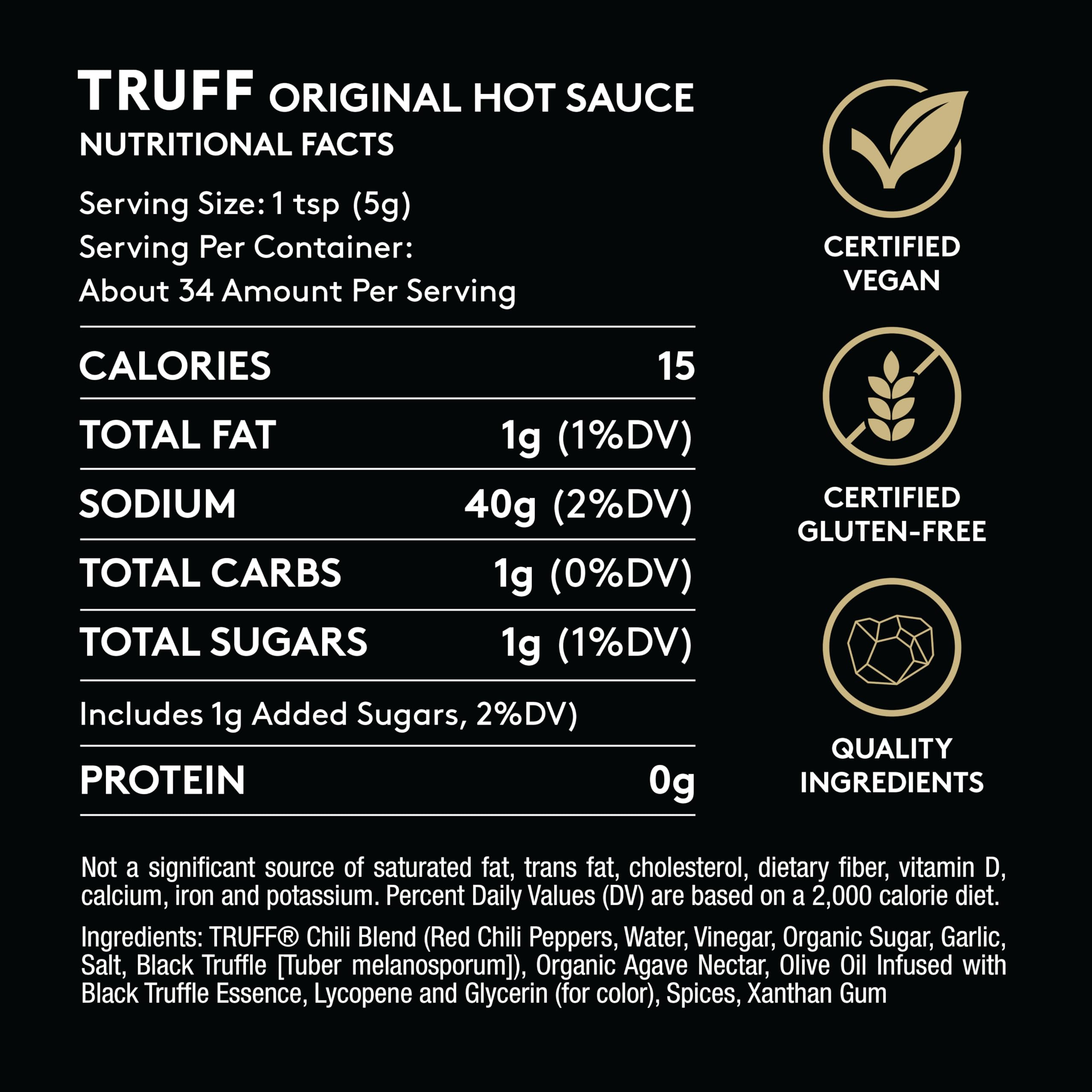 TRUFF salsa en uso rociada sobre pizza realzando sabor y aroma