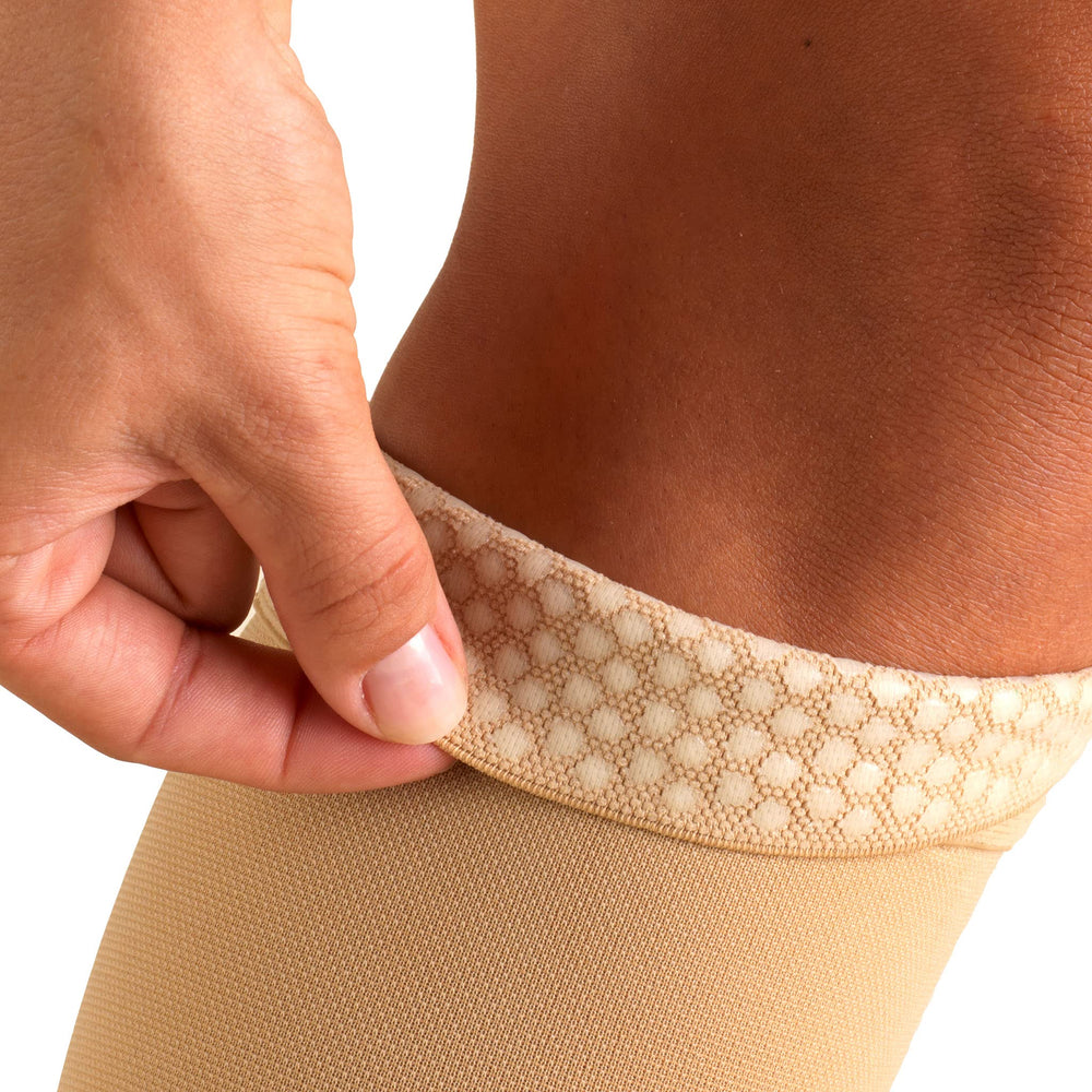 Truform primer plano de tejido que evidencia elasticidad y durabilidad