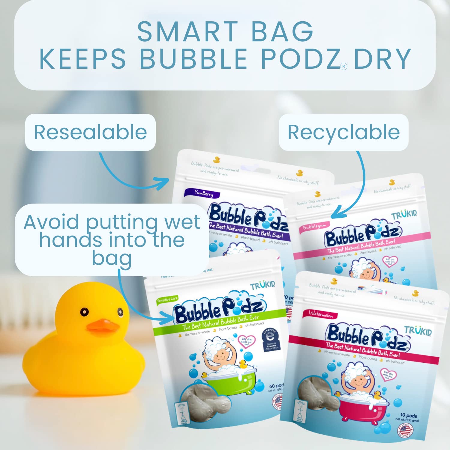 TruKid lista de ingredientes simples, transparencia para padres