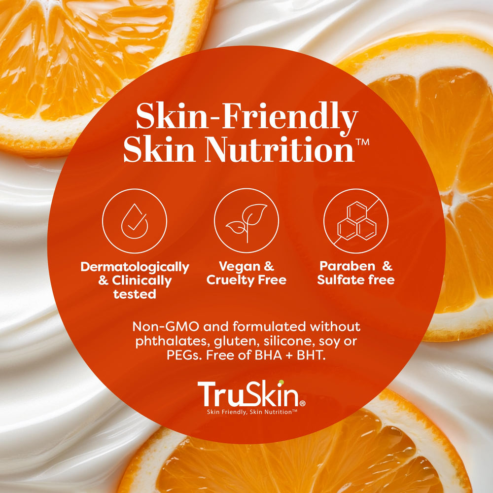 TruSkin ingredientes jojoba y manteca mostrando nutrición y suavidad