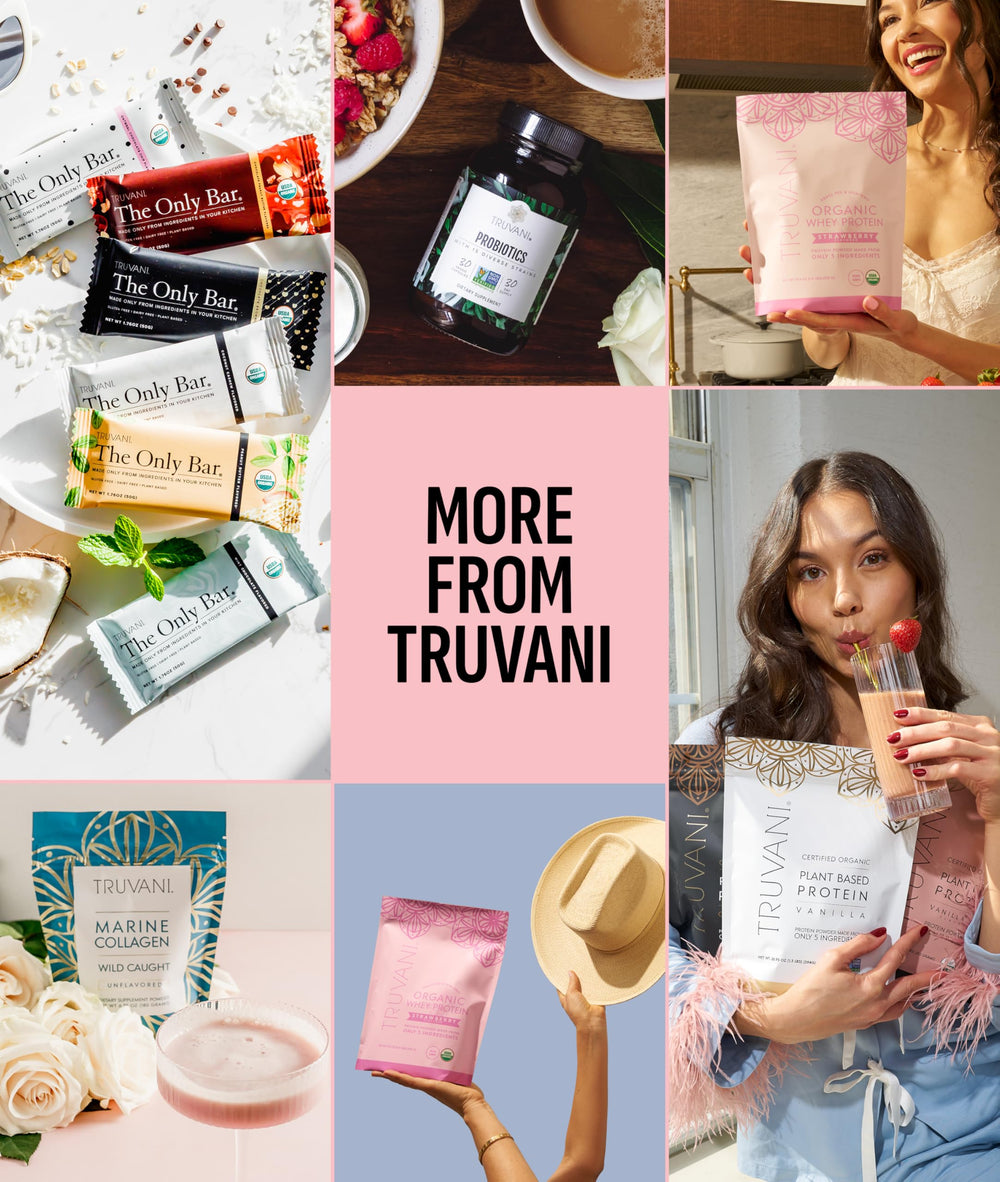 Truvani colágeno usado en receta de cocina mostrando versatilidad de uso
