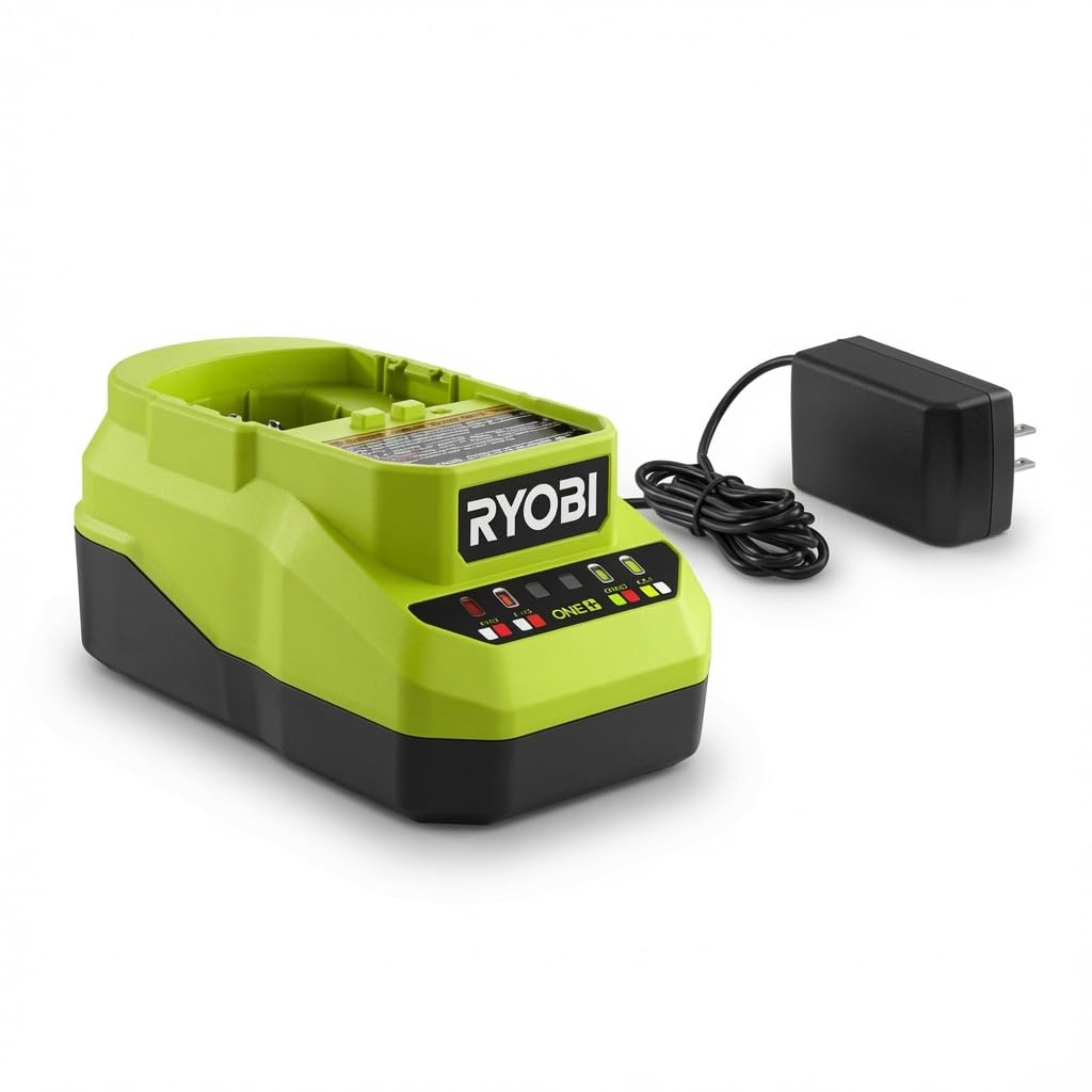 TTI Ryobi PCG002 vista frontal con ranura de carga, fácil identificación