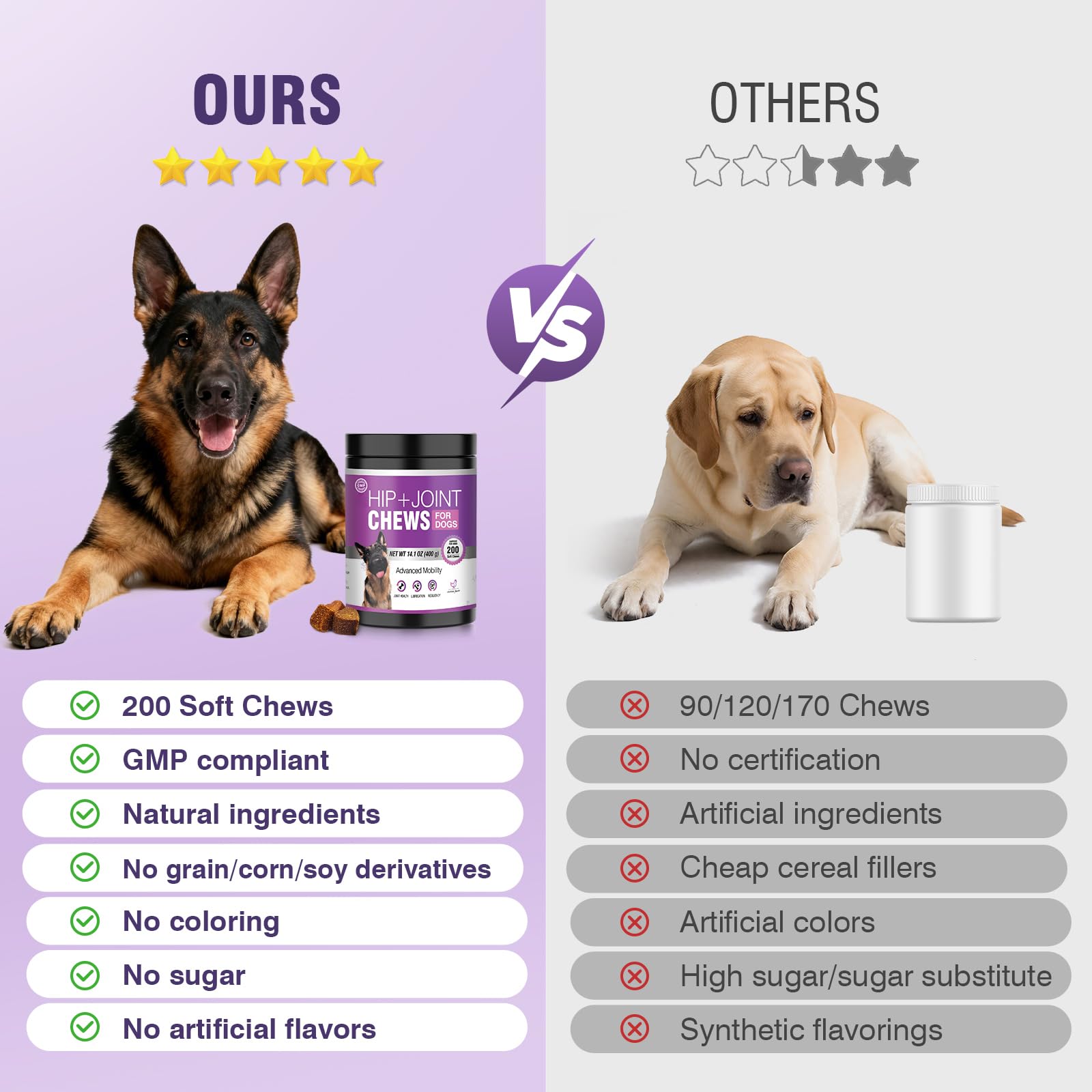 TTLXRL etiqueta nutricional con ingredientes claves para soporte articular
