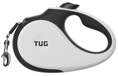 TUG correa frontal blanca mostrando diseño y gancho resistente