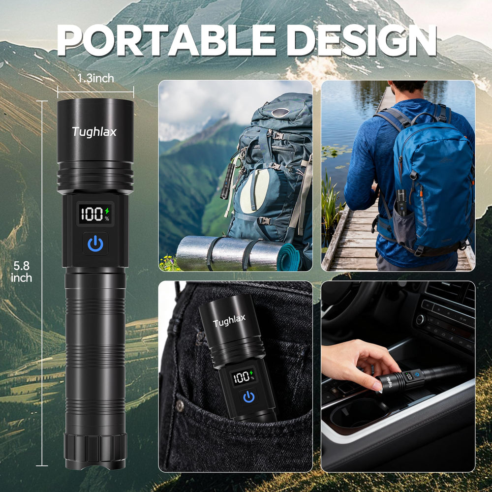 Tughlax puerto USB para carga rápida y conveniencia en ruta