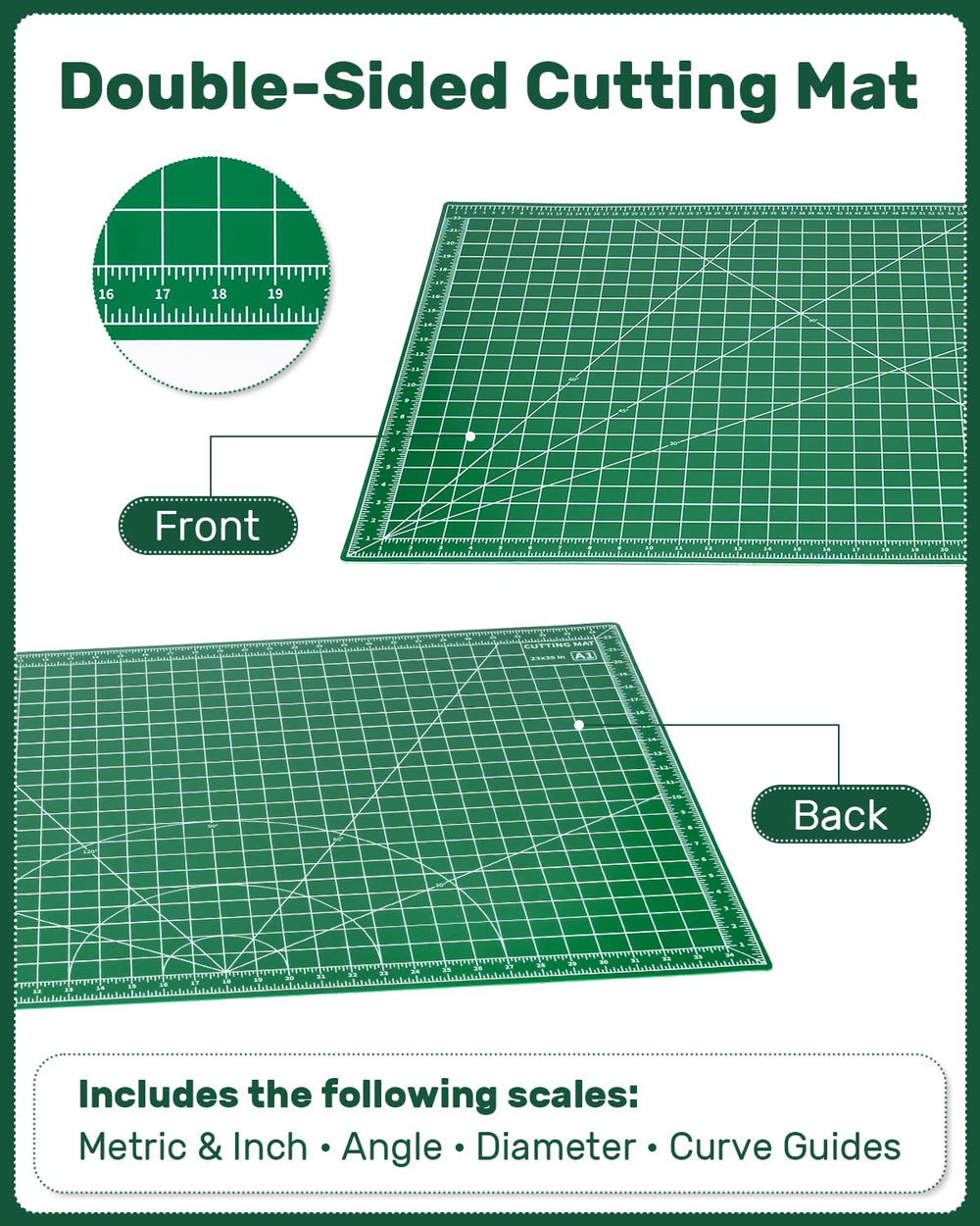 Tujurich primer plano de la textura autorreparable para cortes duraderos