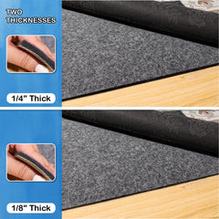 TUOTPE detalle del respaldo TPR impermeable que fija la base al suelo