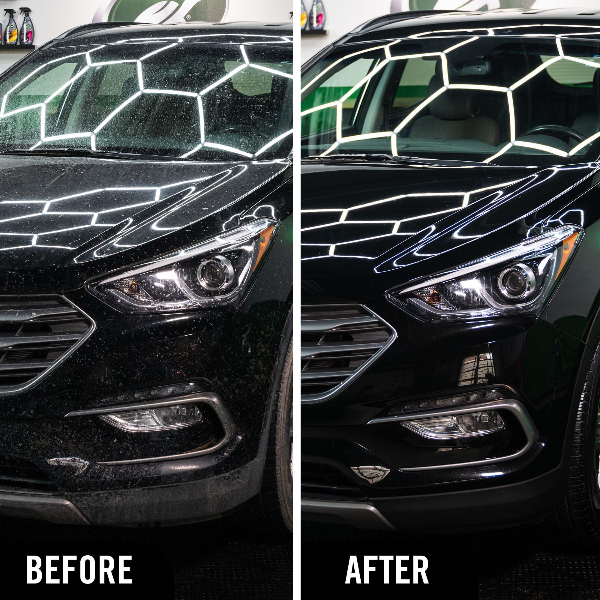 Turtle Wax espuma espesa en primer plano que encapsula suciedad para fácil enjuague