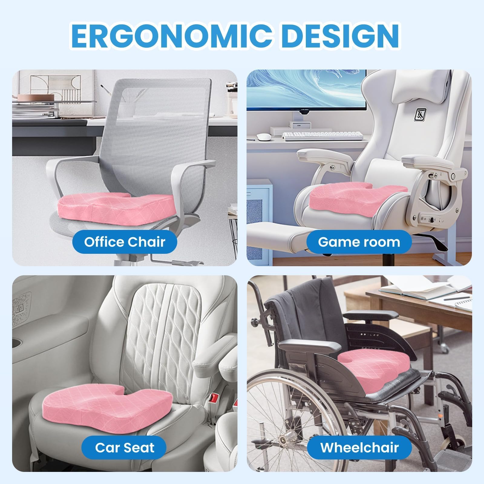 TushGuard base antideslizante en contacto con asiento estable