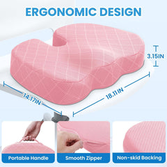 TushGuard primer plano de espuma memory mostrando textura cómoda