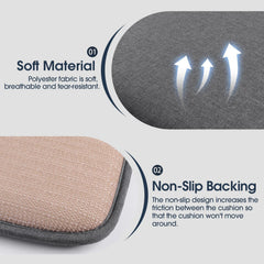 TushGuard primer plano de la textura de poliéster, funda duradera y suave