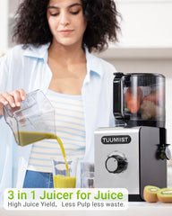 TUUMIIST depósito de 100 oz para jugos por lotes y preparación manos libres