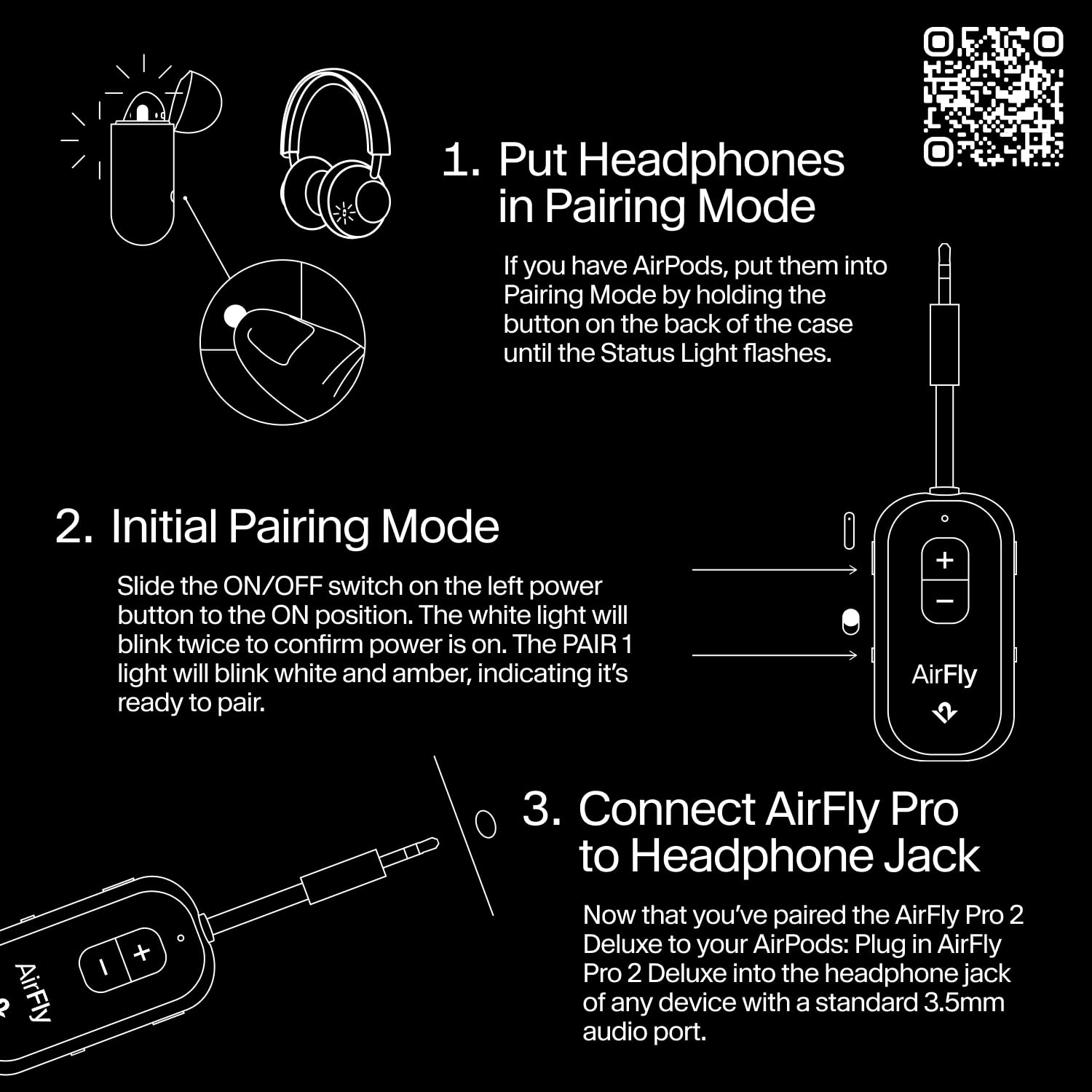 Twelve South AirFly Pro 2 dentro de una maleta ilustrando uso en viajes