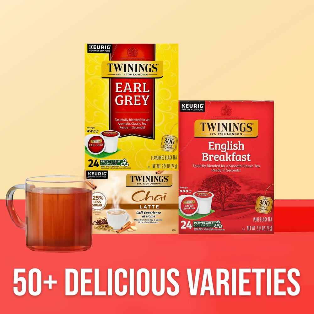 Twinings vaso con té helado preparado en cápsula, refrescante
