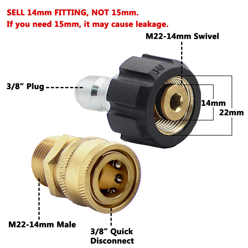 Twinkle Star quick-disconnect coupler in use connecting hose to gun
