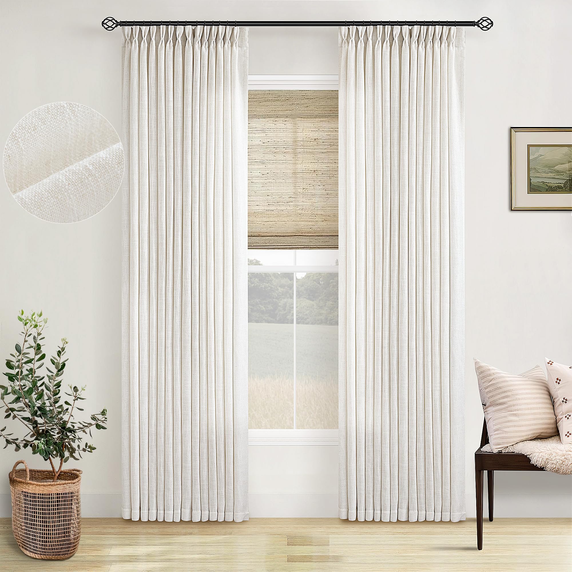 TWODRAPES cortina frontal plisada que aporta elegancia inmediata