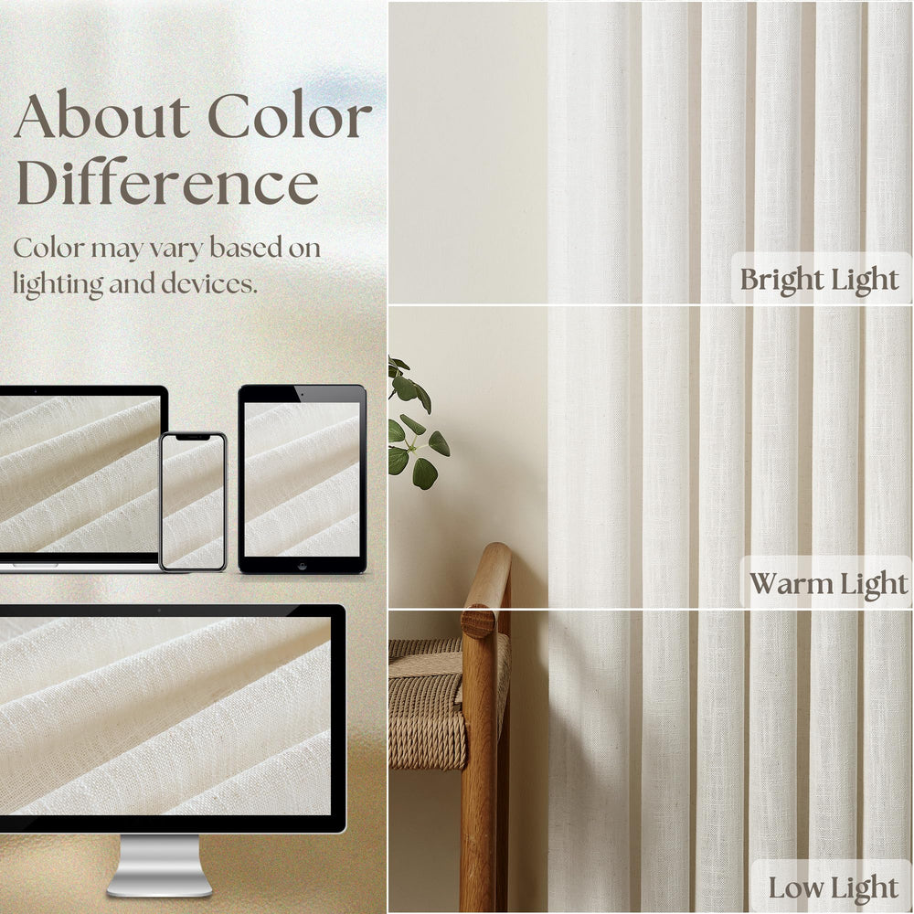 TWODRAPES panel en salón ambientado creando ambiente acogedor