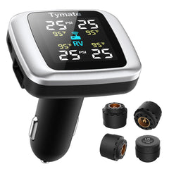Tymate TM7 monitor frontal mostrando lecturas claras para seguridad