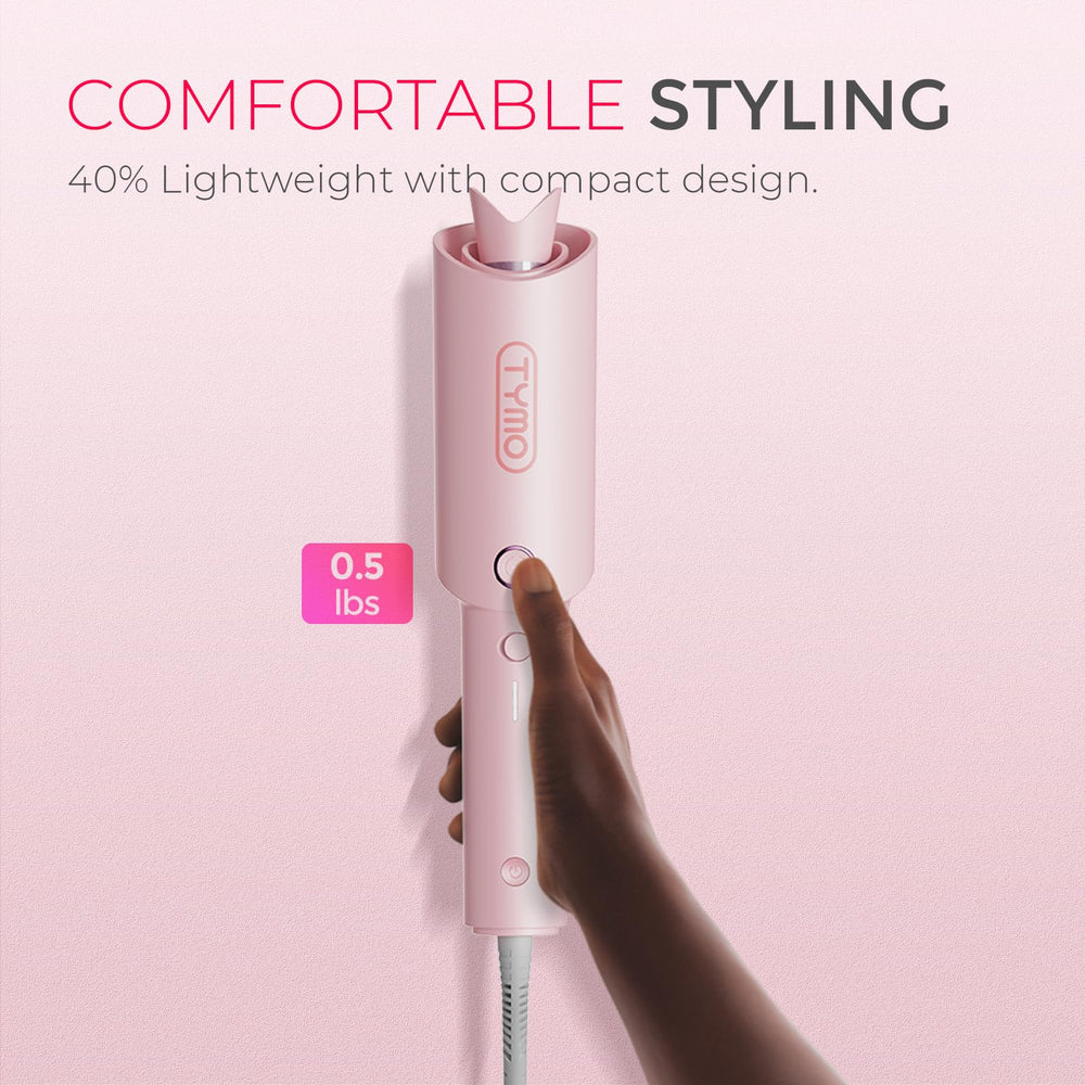 TYMO CURLPRO empaque con accesorios y instrucciones claras
