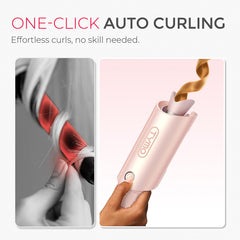 TYMO CURLPRO detalle del barril T-GLOSS de turmalina para brillo y deslizamiento