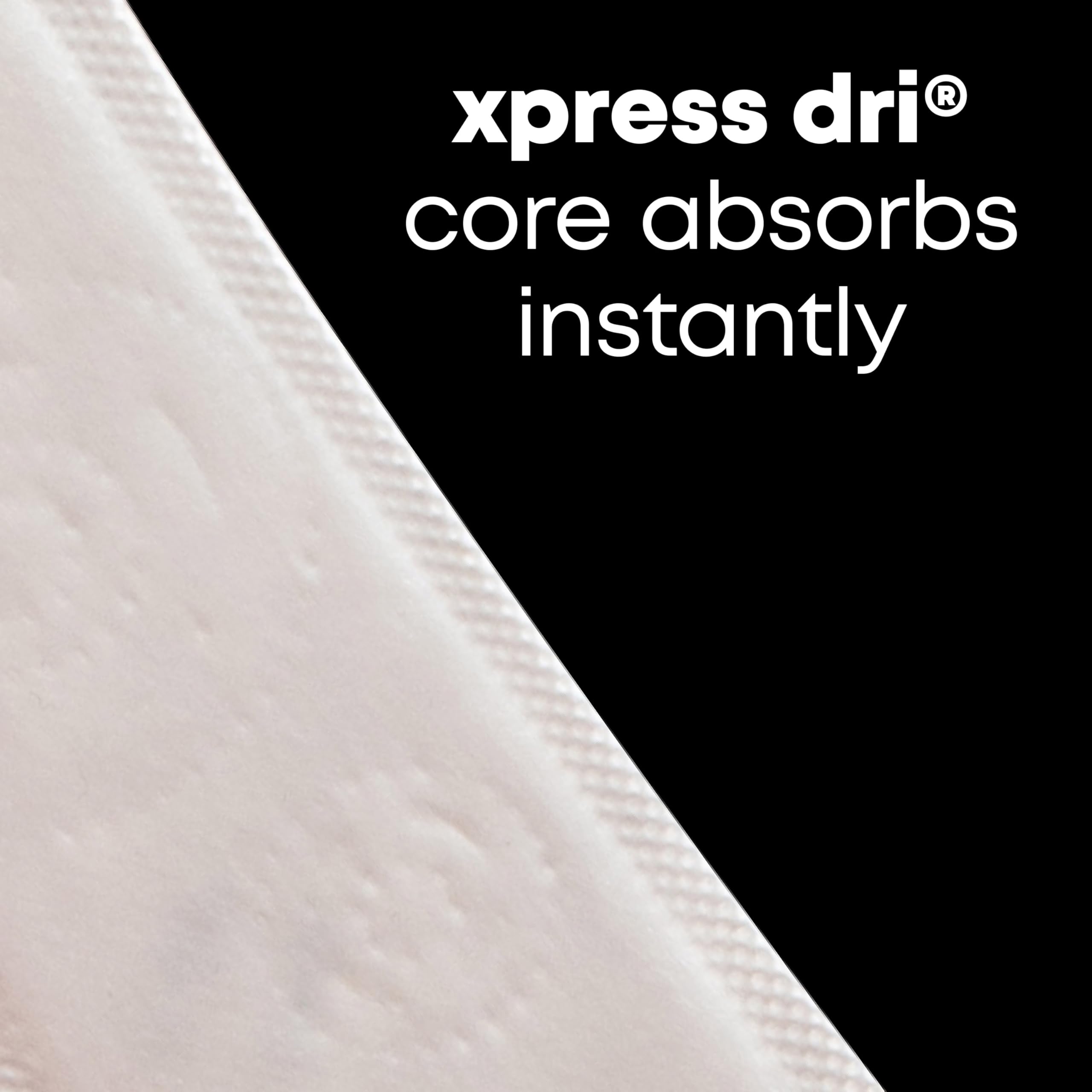 U by Kotex protector colocado discretamente en ropa interior para seguridad diaria