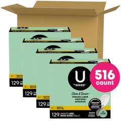 U by Kotex protector individual envuelto para transporte higiénico y discreto