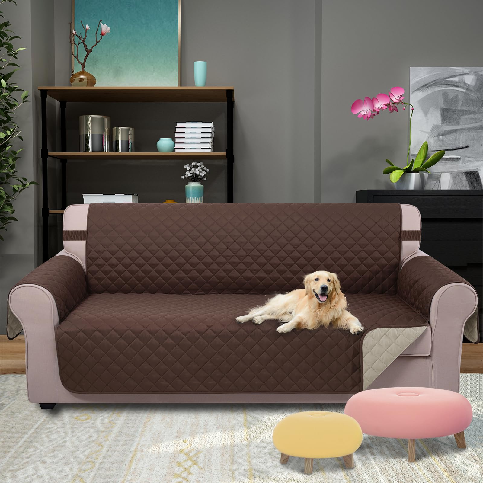 U-NICE HOME detalle de textura acolchada que ofrece comodidad y resistencia